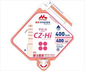 【食品衛生法適合】【軽減税率適用】64-0833-86 高栄養流動食 CZ-Hiアセプバッグ（400） 641848クリニコ
