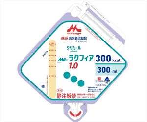 【食品衛生法適合】【軽減税率適用】64-0833-87 高栄養流動食 MA-ラクフィア1.0アセプバッグ（300） 653738