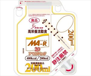 【食品衛生法適合】【軽減税率適用】64-0833-89 高栄養流動食 MA-R2.0アセプバッグ（200） 644548クリニコ