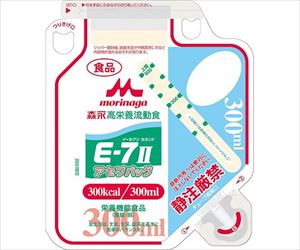 【食品衛生法適合】【軽減税率適用】64-0833-91 高栄養流動食 E-7Ⅱアセプバッグ（300） 642568クリニコ