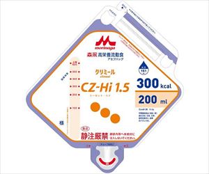 【食品衛生法適合】【軽減税率適用】64-0833-93 高栄養流動食 CZ-Hi1.5アセプバッグ（200） 642566クリニ