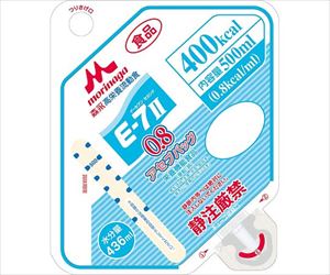 【食品衛生法適合】【軽減税率適用】64-0833-98 高栄養流動食 E-7Ⅱ0.8アセプバッグ（500） 644615クリニコ