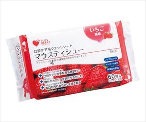 64-0980-67 マウスティシュー 口腔ケア用ウエットシート いちご風味 00075040オオサキメディカル
