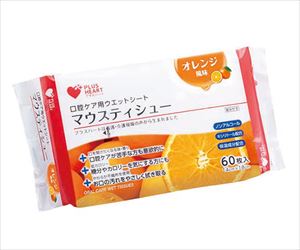 64-0980-68 マウスティシュー 口腔ケア用ウエットシート オレンジ風味 00075041オオサキメディカル