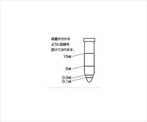 64-3680-03 サンプラRエコノスピッツ 10mL PS （1000本） 26589サンプラテック