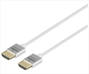 64-3774-12 HDMIケーブル スリムタイプ 1.5m ホワイト BSHD3S15WHBUFFALO