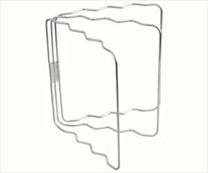 64-3964-97 スタンド式ステンレスふきん掛け JQ-33サンクラフト