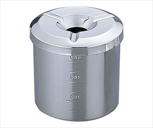 64-4204-05 UK ステンレス ラーメン灰皿 A L（深型） YUKIWA