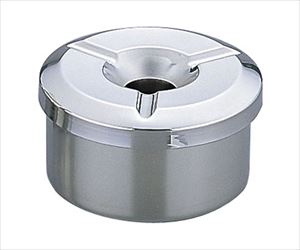 64-4204-06 UK ステンレス ラーメン灰皿 A S（浅型） YUKIWA