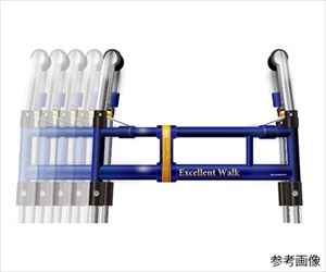 【非課税】64-5227-57 ニュースライドフィットEX歩行器 レギュラーサイズ（CT・2ウェイキャスタータイプ） H-029