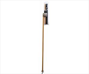 64-6432-48 自在ホウキ木柄（本体） 45cm BR314アズマ工業