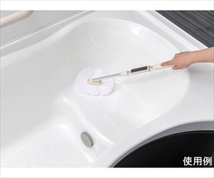 64-6432-61 磁石でくっつく掃除用品 ピタッとキレイ 浴槽洗いFL PK778アズマ工業