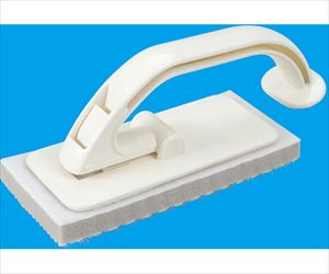 64-6432-63 磁石でくっつく掃除用品 ピタッとキレイ 浴室床洗い PK779アズマ工業