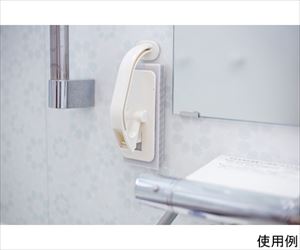 64-6432-63 磁石でくっつく掃除用品 ピタッとキレイ 浴室床洗い PK779アズマ工業
