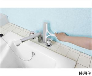 64-6432-66 磁石でくっつく掃除用品 ピタッとキレイ 浴室水切りワイパー PK764アズマ工業