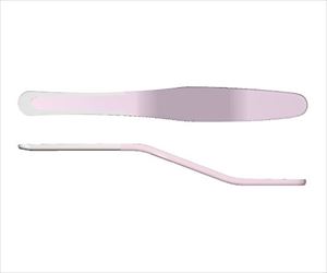 【滅菌】【医療機器クラス1】64-7756-53 Lustromedic 舌圧子 乳幼児用 100本入（ピンク） MZ2001