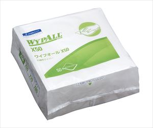 【食品衛生法適合】64-8078-36 ワイプオールX50 4つ折りタイプ 50枚×18袋入 60550クレシア
