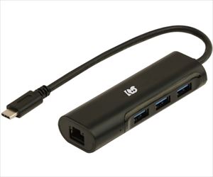 64-8873-11 USB Type-C ギガビット対応LANアダプター USBハブ付き RS-UCLAN-H3ラトックシステ