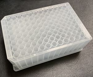 64-8874-44 96穴ディーププレート 丸穴・丸底 （完全独立型タイプ） 無滅菌 8個包装 32個/箱 P96DR5Nステ