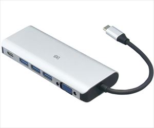 64-9077-83 USB Type-C マルチアダプター VGA・PD・USBハブ RS-UCVGA-PHラトックシステム
