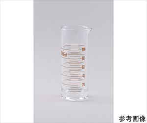 64-9087-99 円筒液量計 500mL mgc500宮原計量器製作所