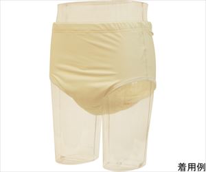 64-9297-41 デラックス安心ショーツ300 女性用 M ベージュ H4945-M-BEニシキ（シニア・介護用品）