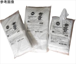 64-9607-65 バイオマスゴミ袋乳白半透明 90L（詰替） 100枚/冊0.02×900×1000 01042901紺屋商