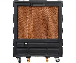 【大型商品※送料別途】64-9633-77 移動型気化熱式冷風機 風神MAX MS-F100NY-Maxアースブロージャパン
