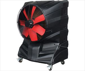 【大型商品※送料別途】64-9633-78 移動型気化熱式冷風機 疾風 JA86ML2アースブロージャパン