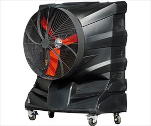 【大型商品※送料別途】64-9633-79 移動型気化熱式冷風機 雷神 AP100HT1アースブロージャパン