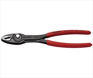 64-9717-15 スリップジョイントプライヤー ツイングリップ 8201-200SBKNIPEX