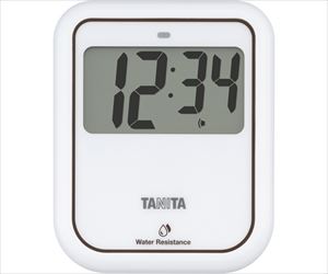 64-9736-97 非接触タイマー 洗えるタイプ ホワイト TD-422WHタニタ
