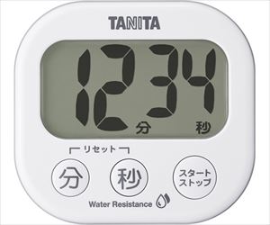 64-9737-04 洗えるでか見えタイマー ホワイト TD-426WHタニタ