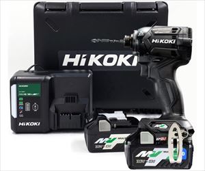 65-0295-36 コードレスインパクトドライバ 36V ストロングブラック WH36DC(2XPBS)工機ホールディングス