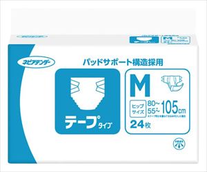 65-0457-38 ネピアテンダー テープタイプ M 24枚 50633891王子ネピア