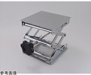 65-0503-58 ラボジャッキ（上下板ステンレスSUS430） 250×250mm