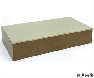 【組立必要】65-0831-41 高床式ユニット畳 40×80cm ライトブラウン 極東産機