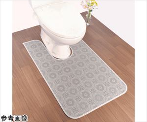 65-1700-19 拭けるマットシリーズ フィレンツェ トイレマット 800×1150mm 三愛繊維