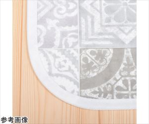 65-1700-38 拭けるマットシリーズ アンティグロ キッチンマット グレー 600×1200mm 三愛繊維