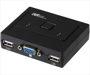 65-2765-22 VGAパソコン切替器（2台用） RS-230Uラトックシステム