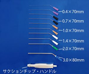 【滅菌】【医療機器クラス2】7-064-11 名優サクションチップ 0.4×70mm 紫色 ルアロック 60本入 6066500