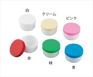 【滅菌】7-1128-03 UG軟膏壺（滅菌） 80mL ピンク 75個入 3-58馬野化学容器
