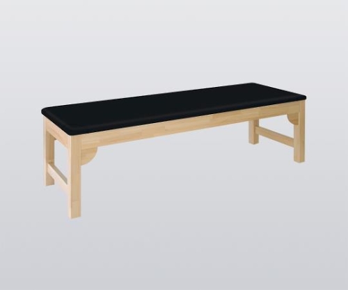 7-1200-28 木製診察台(モクベッドS) ピンク 65×180×50cm 高田ベッド