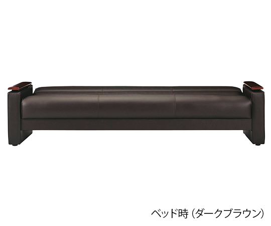 7-1206-02 ソファーベッド ダークブラウン RE-1713（V4）DBR