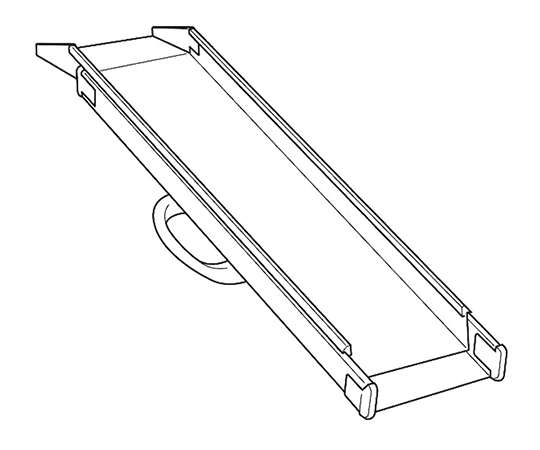 7-1612-04 テレスコピックスロープ（車椅子スロープ） 142.7～250cm 1843パシフィックサプライ
