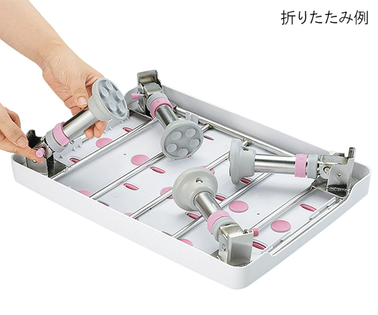 7-1842-02 折りたたみ浴そう台 （パタピタくん） やわらか 49791リッチェル