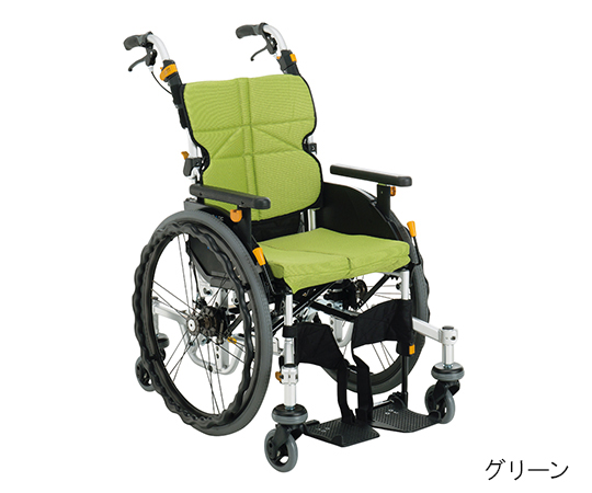 7-2281-02 ネクストコア・くるり（アルミ製自走式・中床用） ブルー NEXT-71B F-2松永製作所
