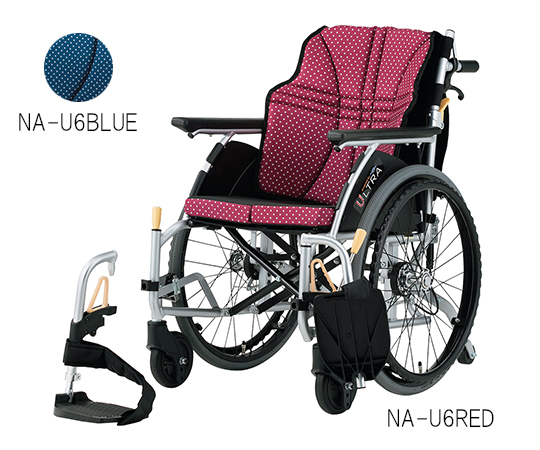 7-2285-01 ウルトラ6輪 RED NA-U6RED日進医療器