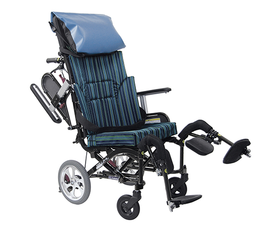 7-2298-01 リクライニング車いす（くるーん） KPFK12カワムラサイクル