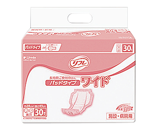 7-2515-01 リフレ パッドタイプ ワイド リブドゥコーポレーション